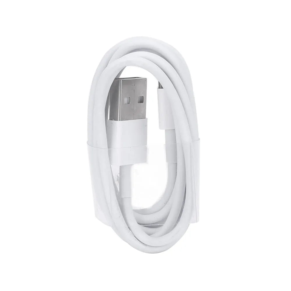USB travel charger compatible with iPhone and iPad devices with optional charging cable lengths
