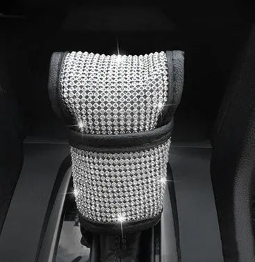 Car steering wheel handle set in PU leather with anti-slip design for 38cm steering wheels, multiple colours