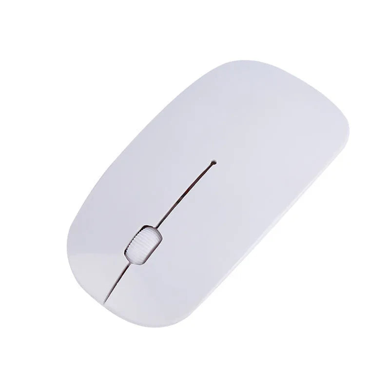 Ultra-thin wireless computer mouse in multiple colours with USB receiver