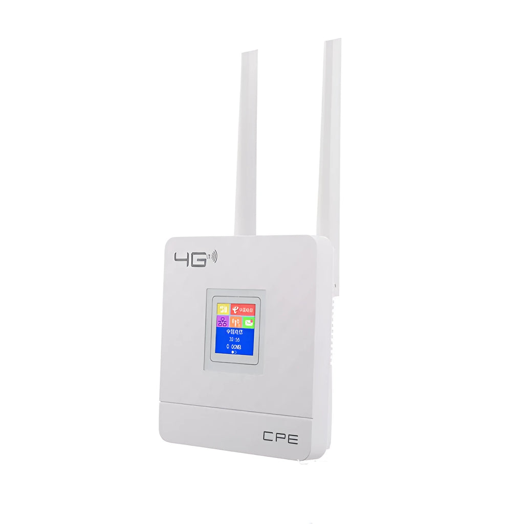 4G wireless router EU model with built-in firewall and VPN support for business travel