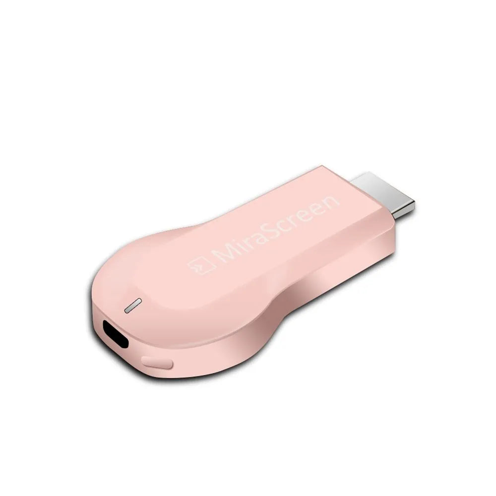 Wireless HDMI dongle for 1080P screen mirroring with USB cable and HDMI port