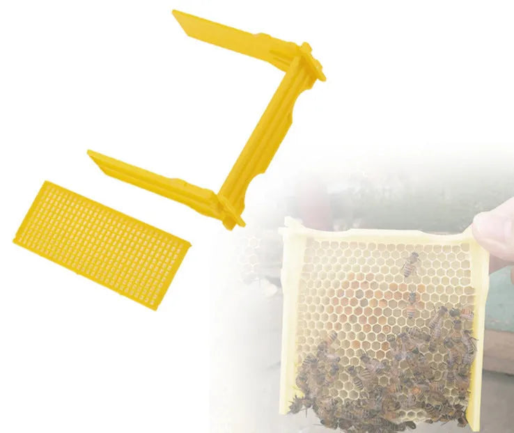 Three white EPS foam bee transport boxes for beehive supplies.
