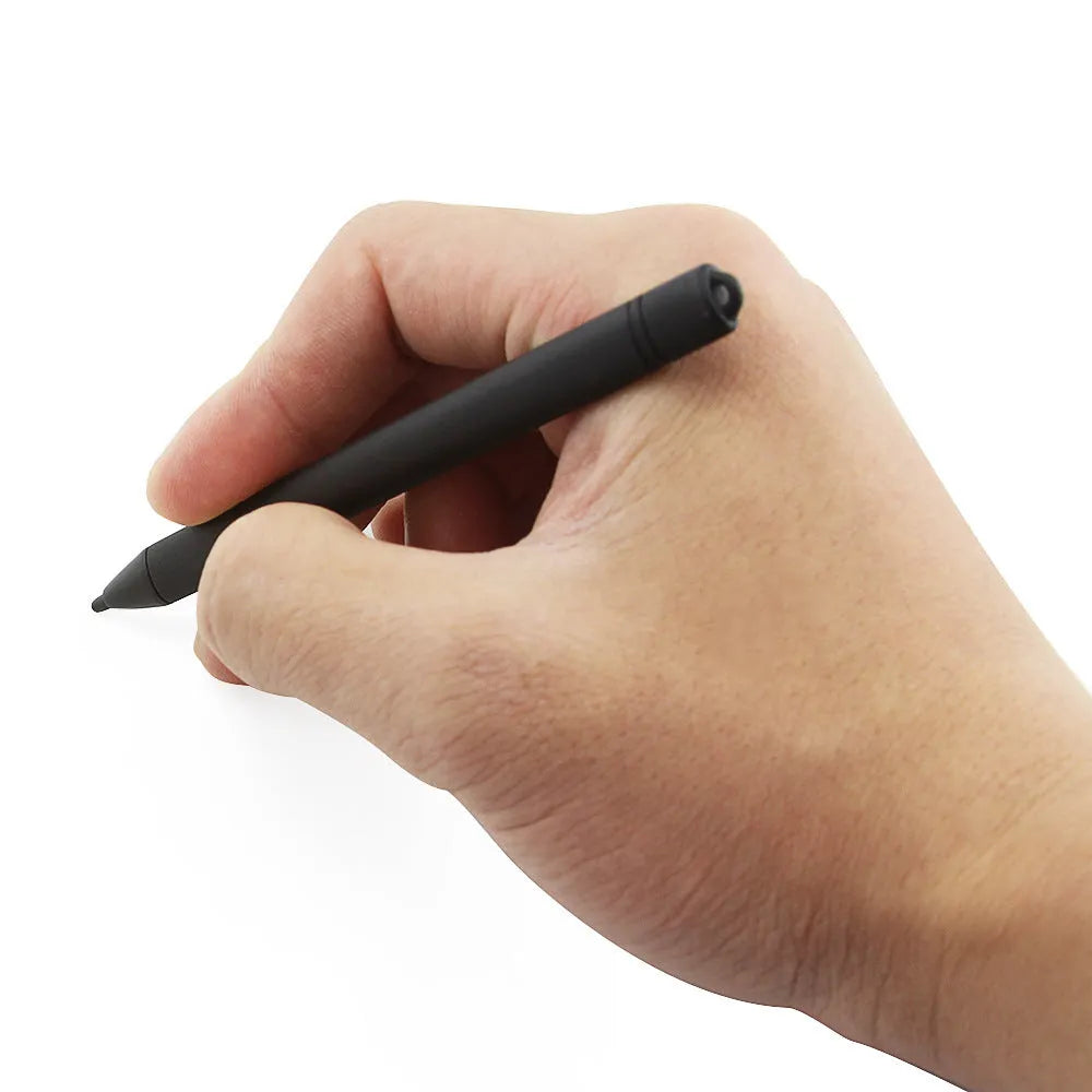 Black plastic digital tablet stylus pen 8.5 inch or 12 inch option lightweight 3g for drawing and cursor use