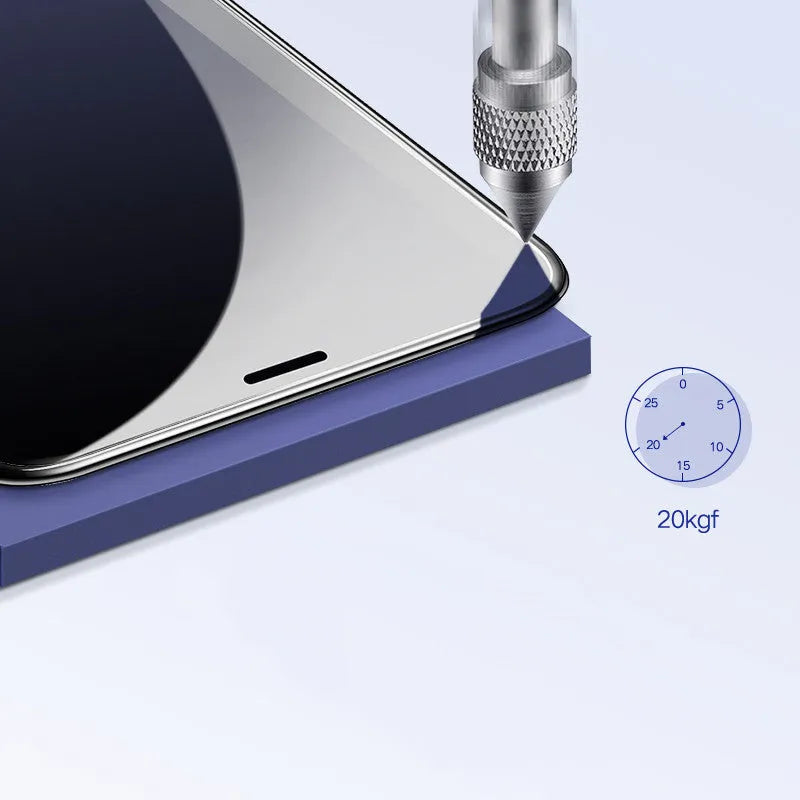 9D tempered glass privacy screen protector for Apple iPhone models 11, X, XR, and XS.