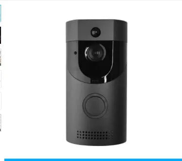 Smart WiFi video doorbell with H1 programme, two-way audio, infrared night vision, and remote smartphone viewing