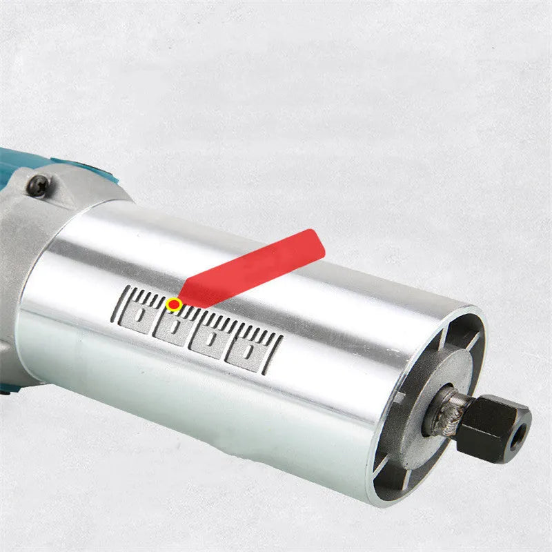 800W electric wood polishing trimmer with aluminium casing for wood carving