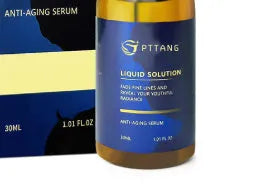 Glorious Facial Liquid moisturiser bottle measuring 10.1 cm tall with care solution for men and women