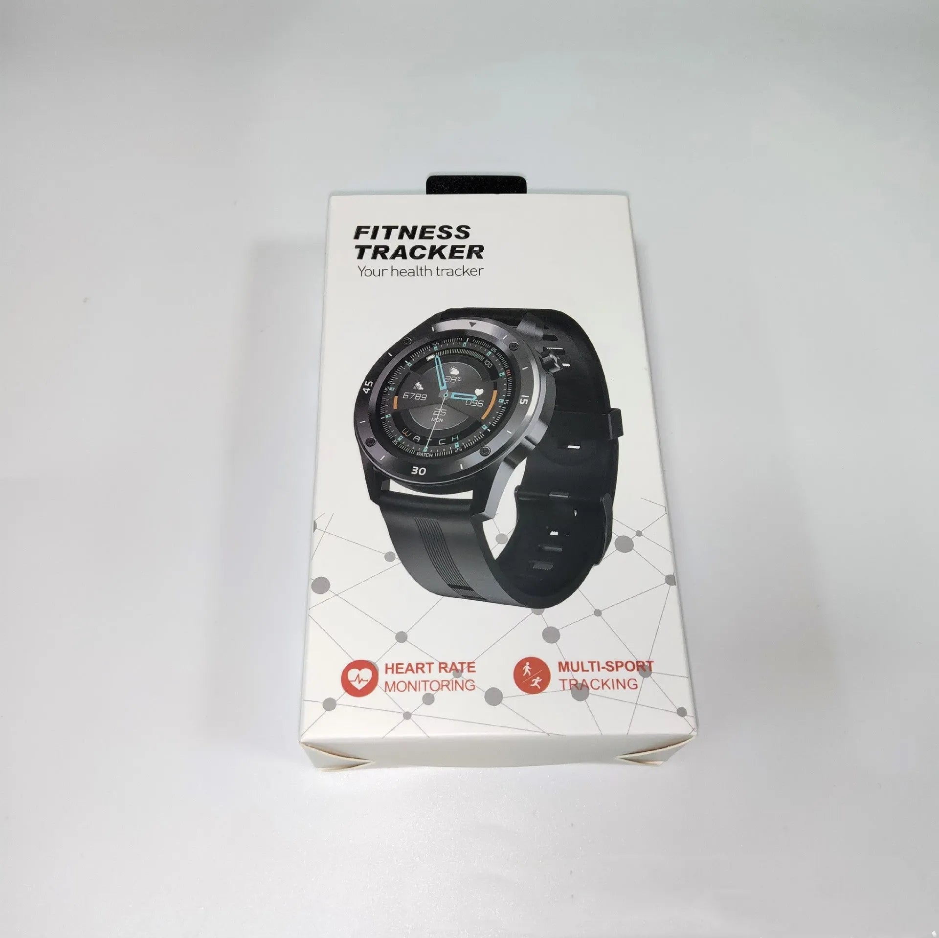 F22 smartwatch in red, black or green with a 1.54-inch screen on a TPU wrist strap.