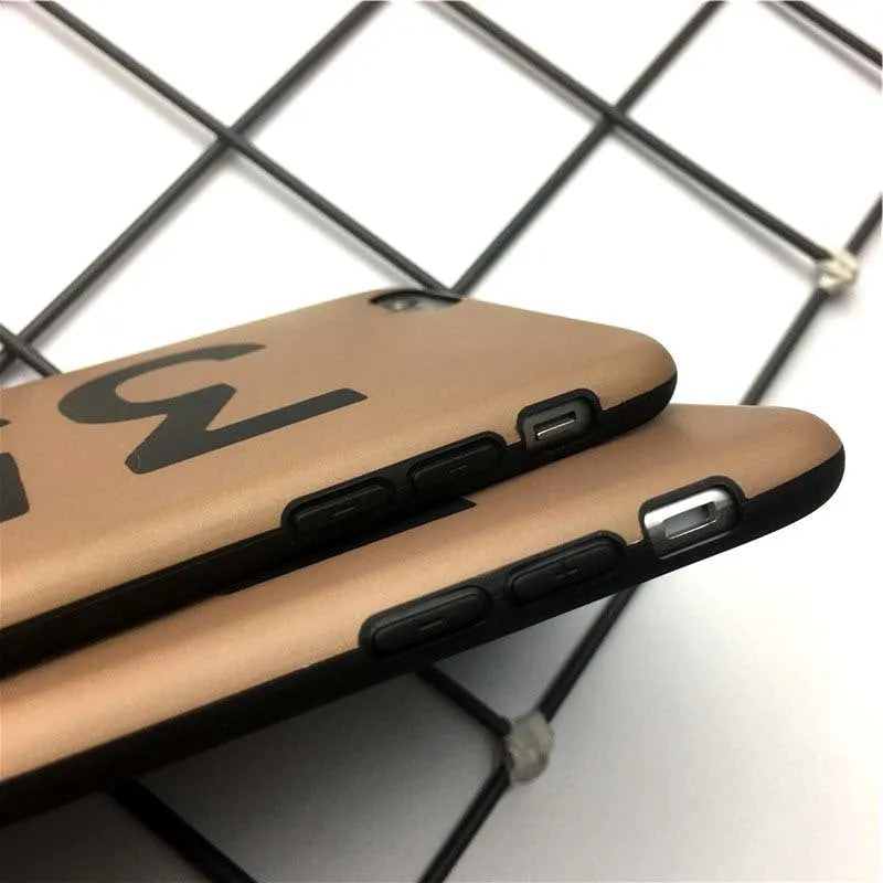 Number 350 brown cover phone case for iPhone with port cutouts and stitched edges