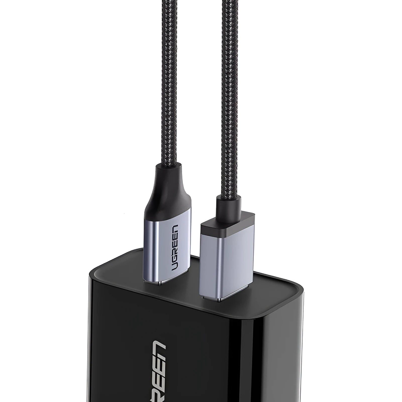 Ugreen USB Type-C cable for Samsung S10 with nylon braiding and alloy connectors