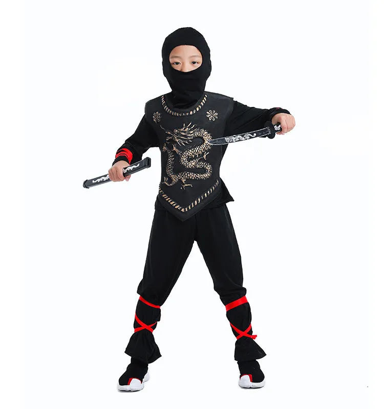 Children's Halloween cosplay costume in cotton-polyester blend available in multiple colours