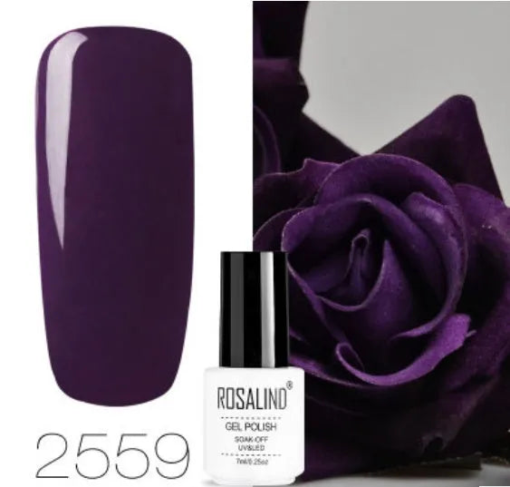 RC series classic nail polish phototherapy gel set of five colours with natural resin base