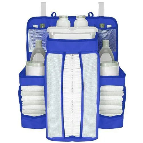 Baby bed crib storage bag in TC oxford cloth with PP board insert, free height adjustment