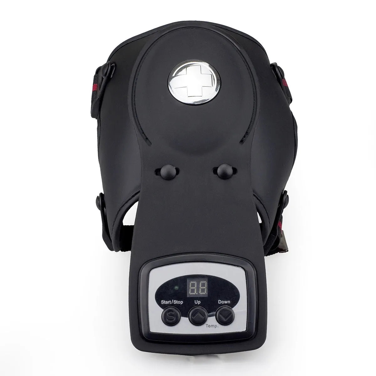 Knee massager with infrared heat warming, knee pads, shoulder pads and temperature control from 45-65°C