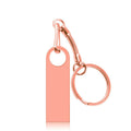 Creative metal USB flash drive in Black, Gold, Pink, and Silver colour options with USB 2.0 3.0 interface and 8GB to 128GB capacity