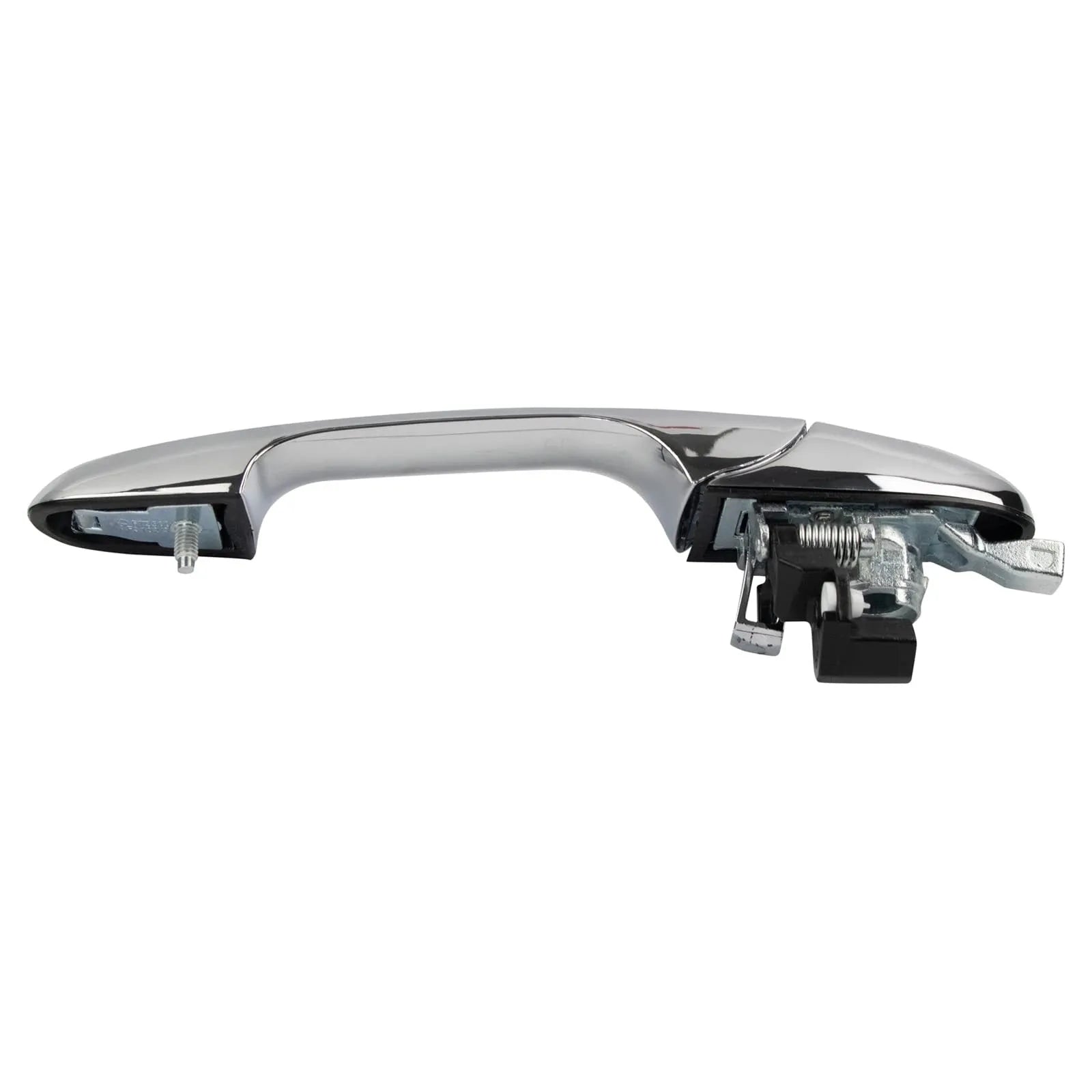 Replacement car door handle for Fiat 500, showing its size and shape.