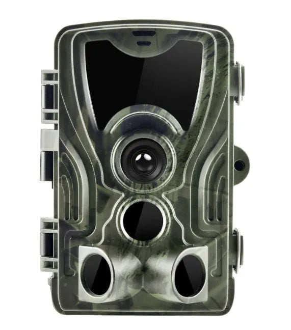 Green cellular trail game camera with night vision for hunting and wildlife observation