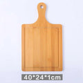 Bamboo fibre multipurpose chopping board pizza board 33x18cm on kitchen counter