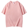 European style 300g cotton round neck T-shirt with printing pattern in multiple colour options