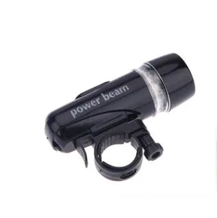LED bicycle light set with headlight and tail light, clip-on warning lights for mountain bike and personal use