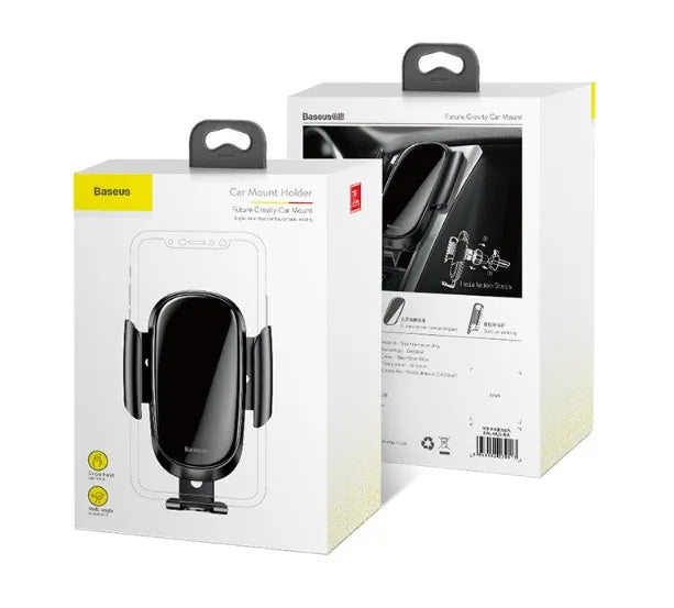 Universal smart car bracket for smartphones in black, blue, and silvery colour options