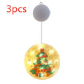 Warm white LED Christmas hanging lights in plastic motifs, 5V, 1.5 x 0.7 mm festive decorations