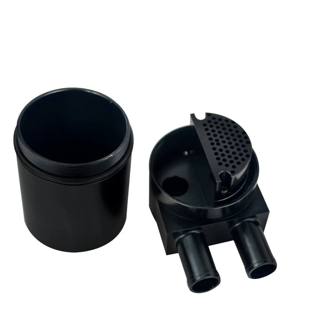 BMW radiator hose set in black with aluminium and silicone construction, 110.6mm height, 68mm outer diameter, for N54 N55 N20 N26 engines