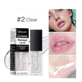 Lip gloss in seven colour variations including coral, clear, honey, jam, pink, red, and rose shades in 8ml foreign edition packaging