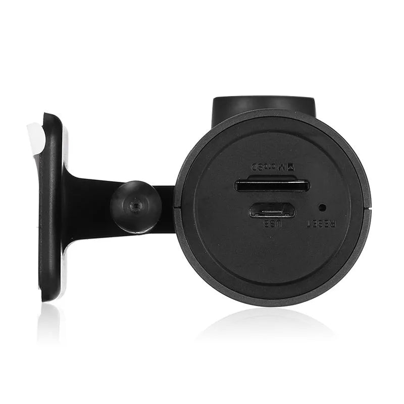 Car dash smart WiFi DVR with 1080P FHD, 130-degree wide-angle lens, voice control, and G-sensor