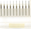 Imported tungsten steel micro-engraving bit set for precision industrial machining