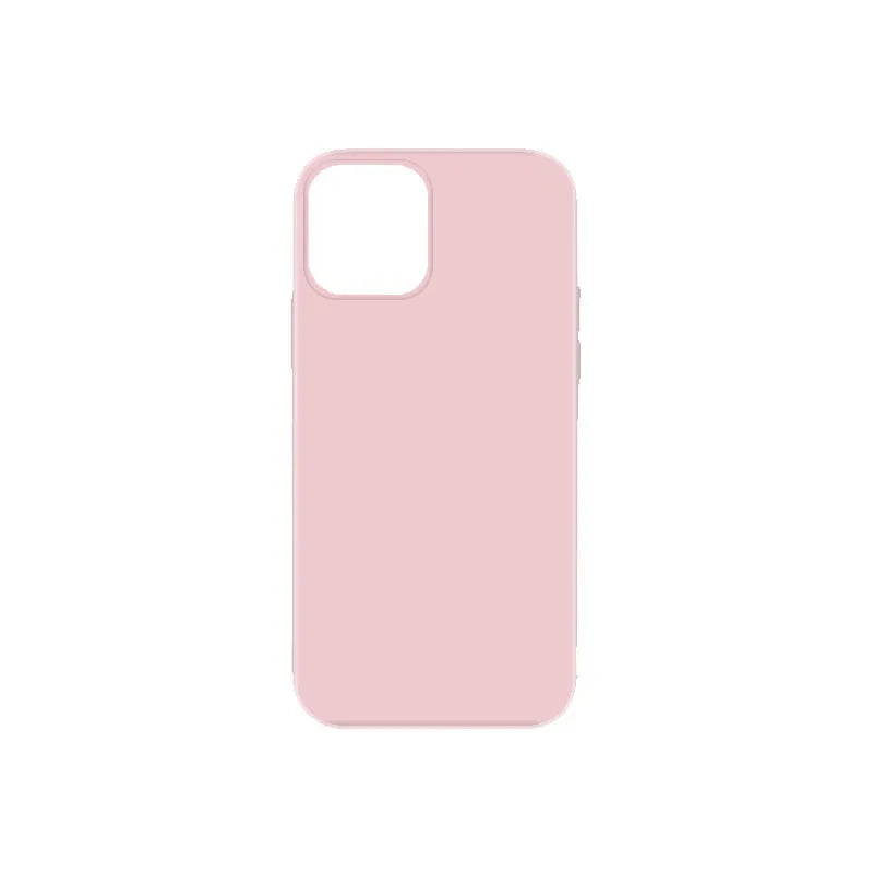 Candy silicone TPU phone case for iPhone 12 series in solid colour back cover style