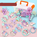 Plastic early education baby toy for infant development, one of six available styles.