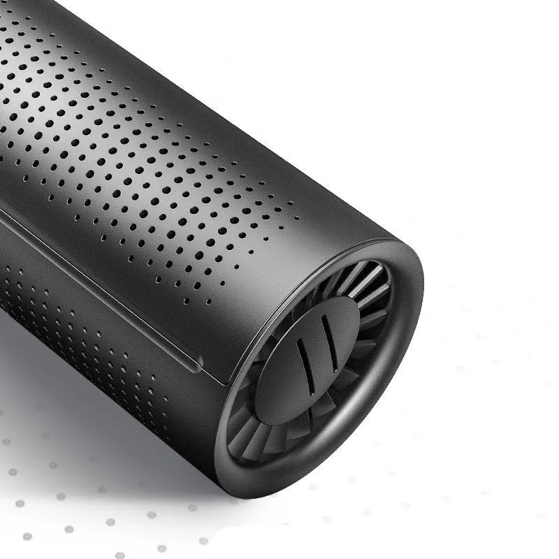 BASEUS black car air purifier with activated carbon crystal and magnetic enclosure