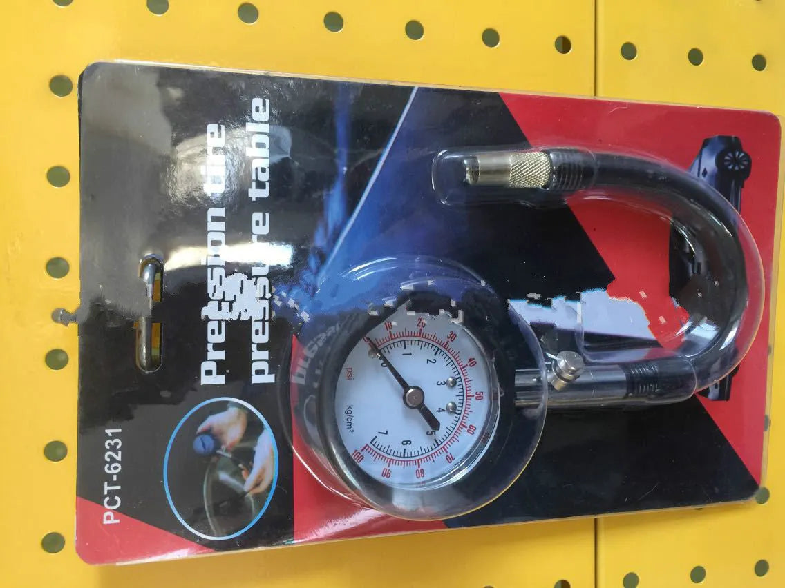 Digital tyre pressure gauge with ABS body for automobile tyre checks