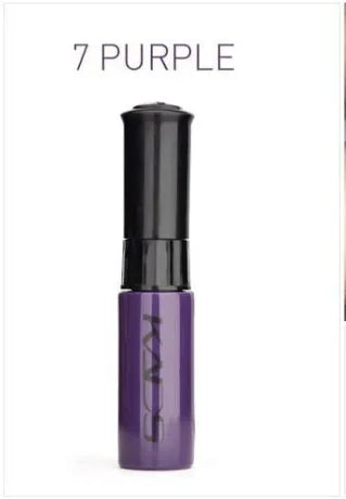 Color print nail polish bottle with 7ml net content in standard colour finish