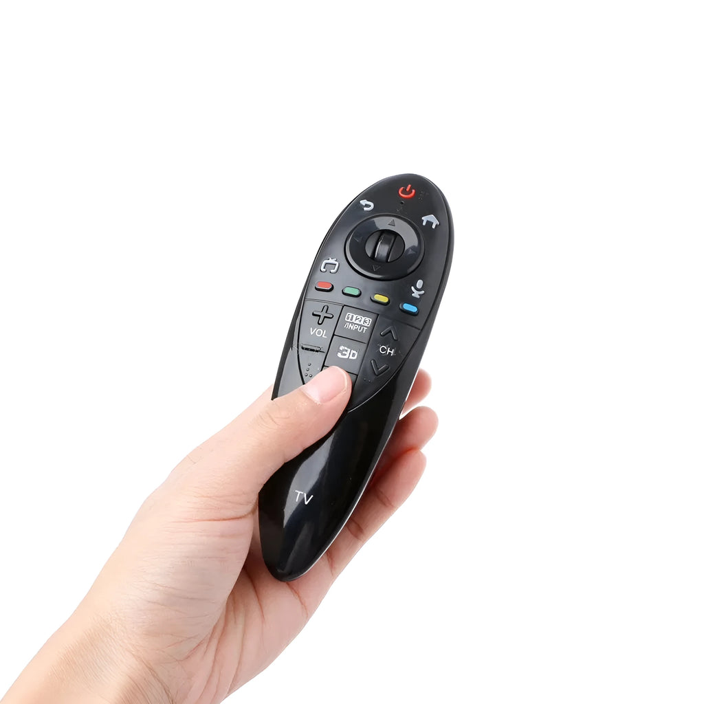 Black LG AN-MR500G replacement remote control showing front button layout.