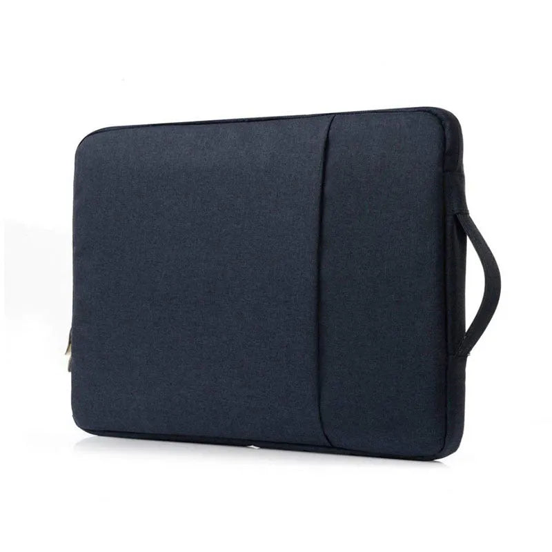 Grey canvas protective sleeve case for 12.9-inch iPad Pro with carrying handle