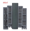 49-in-1 magnetic precision screwdriver set for mobile phone repair in a storage case.