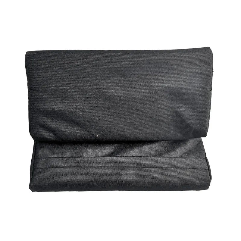 Candy-shaped tablet support pillow with slow rebound fill in beige colour, height above 25cm
