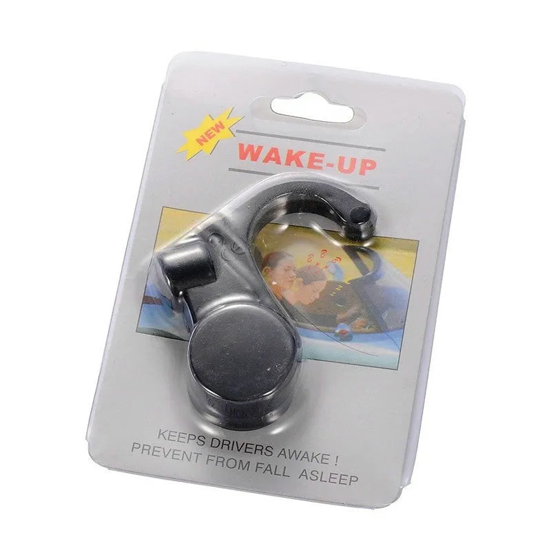Anti-drowsiness reminder safe driving assistant snooze alarm in ear-worn form with ABS plastic body shown in five colours