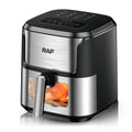 Multifunctional visual air fryer with touch control and plastic body for home use
