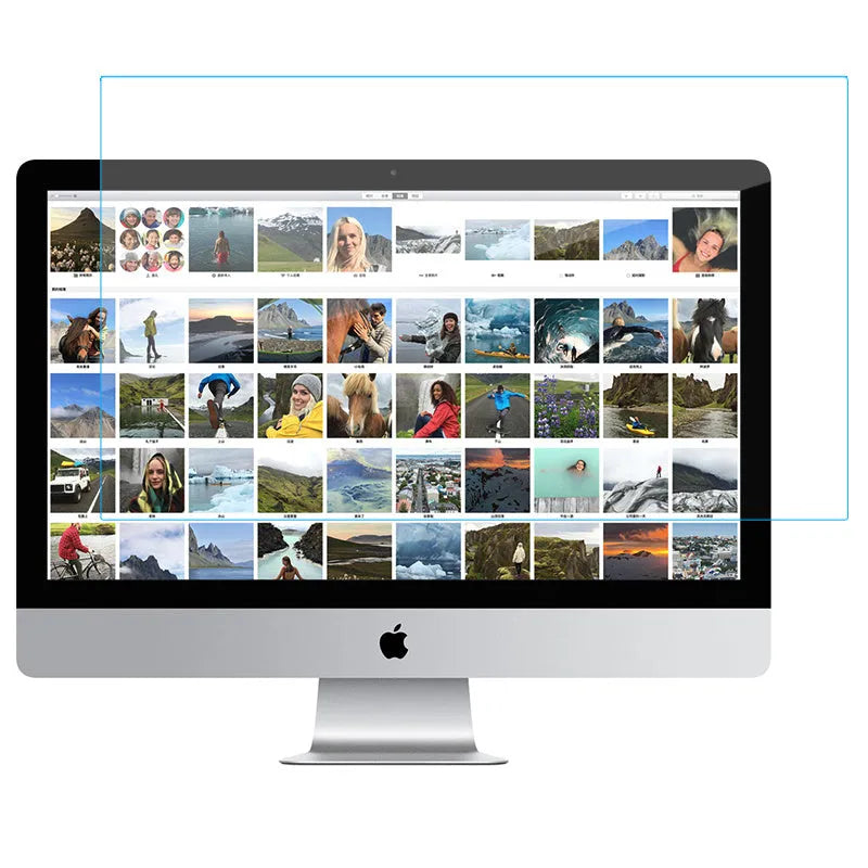 Anti blue screen film for 21.5 inch iMac without optical drive HD scratch resistant eye protection