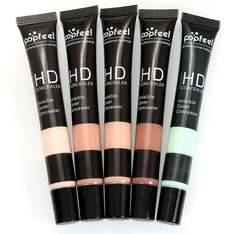 Pro concealer makeup stick with high coverage and full gloss finish in five colour options