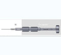 iPhone repair screwdriver with T2 triangle bit and grenade-shaped aviation alloy handle