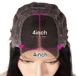 Real human hair lace front wig with 4x4 lace in a Star Fashion style, showing long hair length.