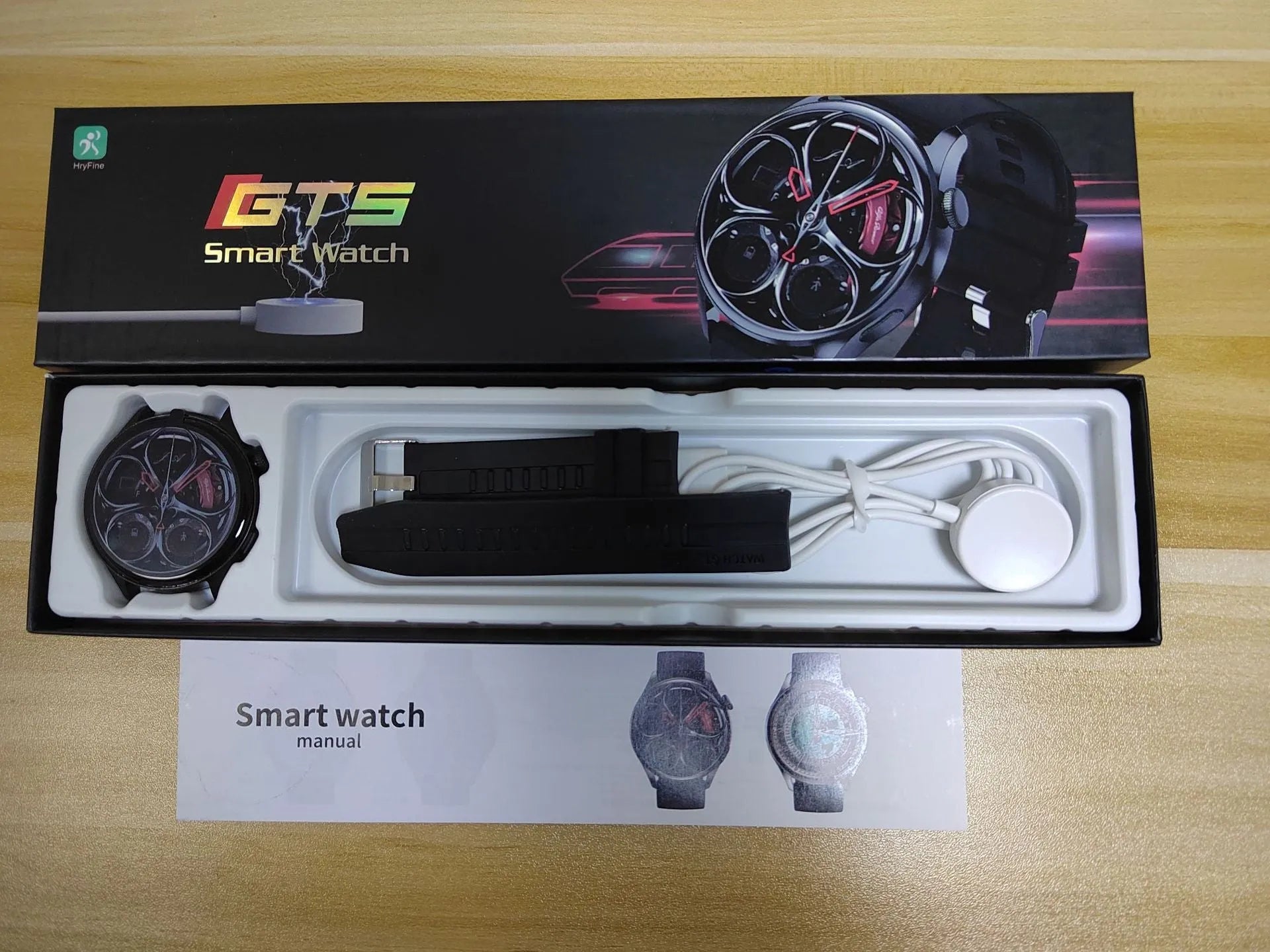 Bluetooth smart watch with heart rate blood pressure blood oxygen monitor 1.28 inch screen IP68 waterproof