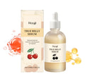 100ml abdominal firming fluid bottle with gel formula containing hyaluronic acid and botanical extracts