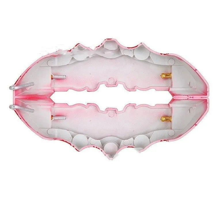 Four-piece red brake caliper cover set for car modification with three size options