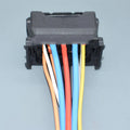BMW headlight plug connector DJ7121W-1.5 2.8-21 black automotive electrical component