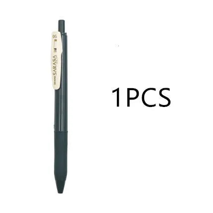 0.5mm bullet neutral gel pen with Japanese design in multiple colour options including retro styles